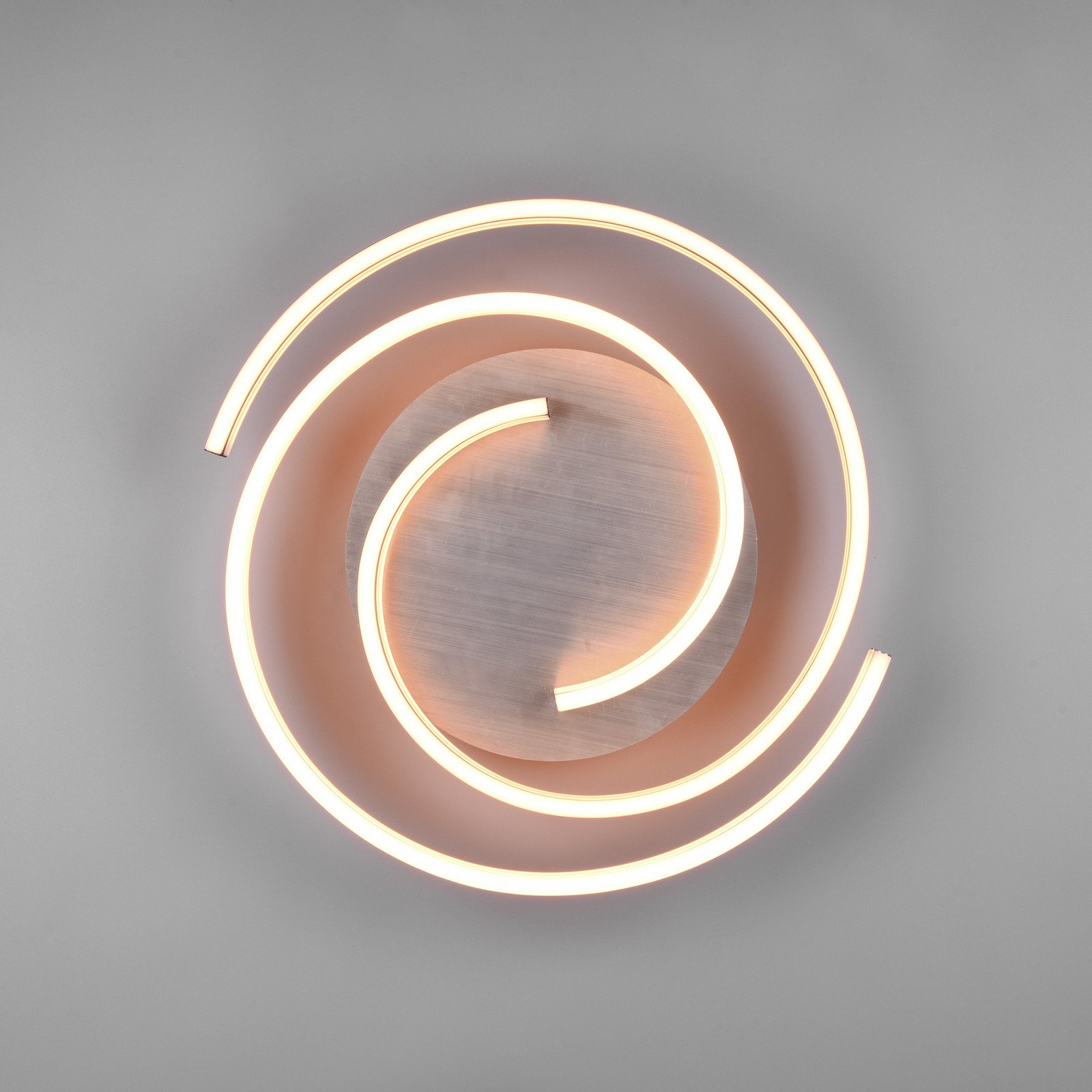 Trio Lighting Plafonieră cu LED Caya reglabilă aluminiu - Camera de zi / sufragerie - modern - aluminiu negru - Metal
