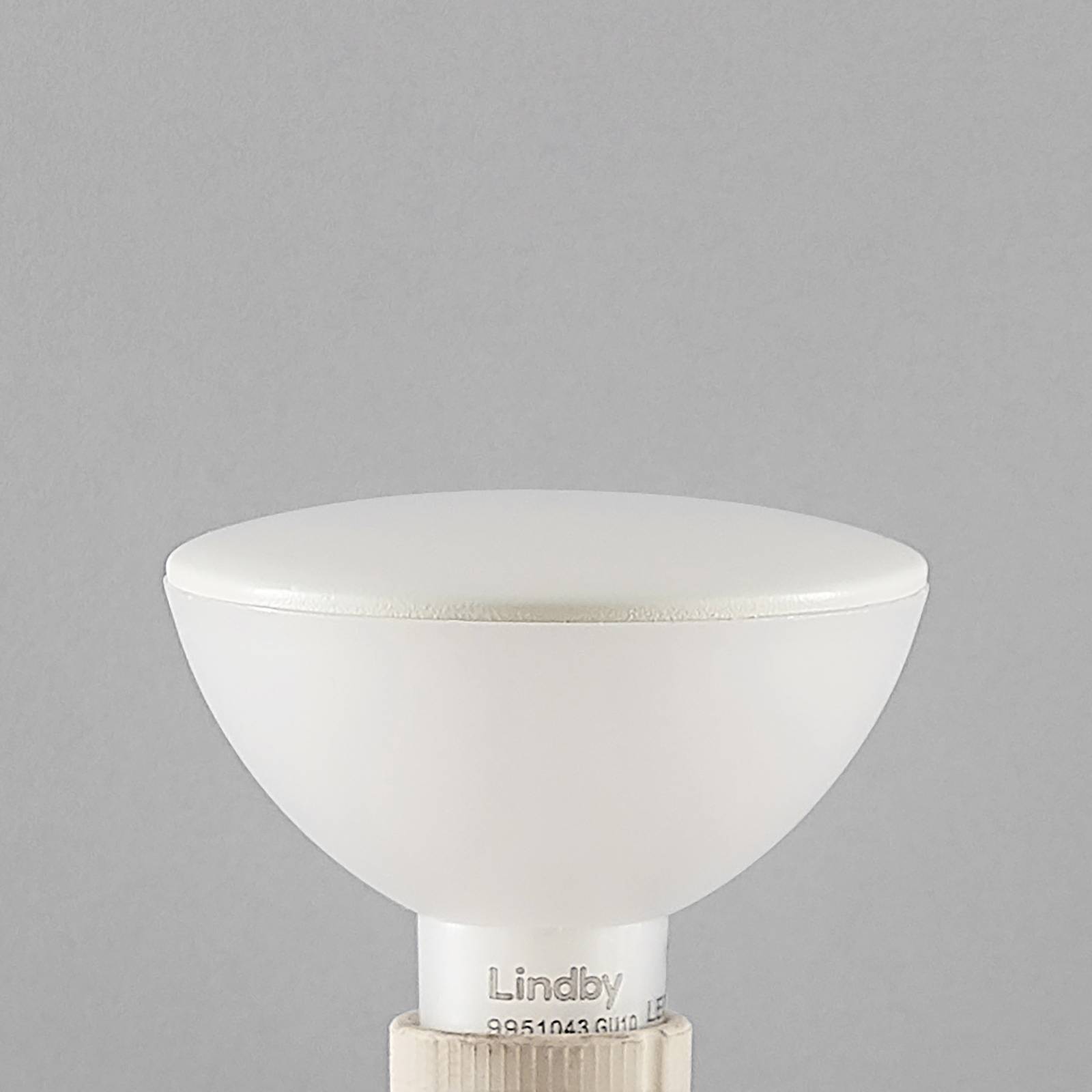 Lindby ampoule tête miroir LED GU10 5W 3000K blanc