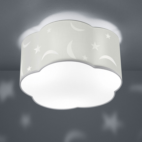 Taklampe Moony til barnerommet