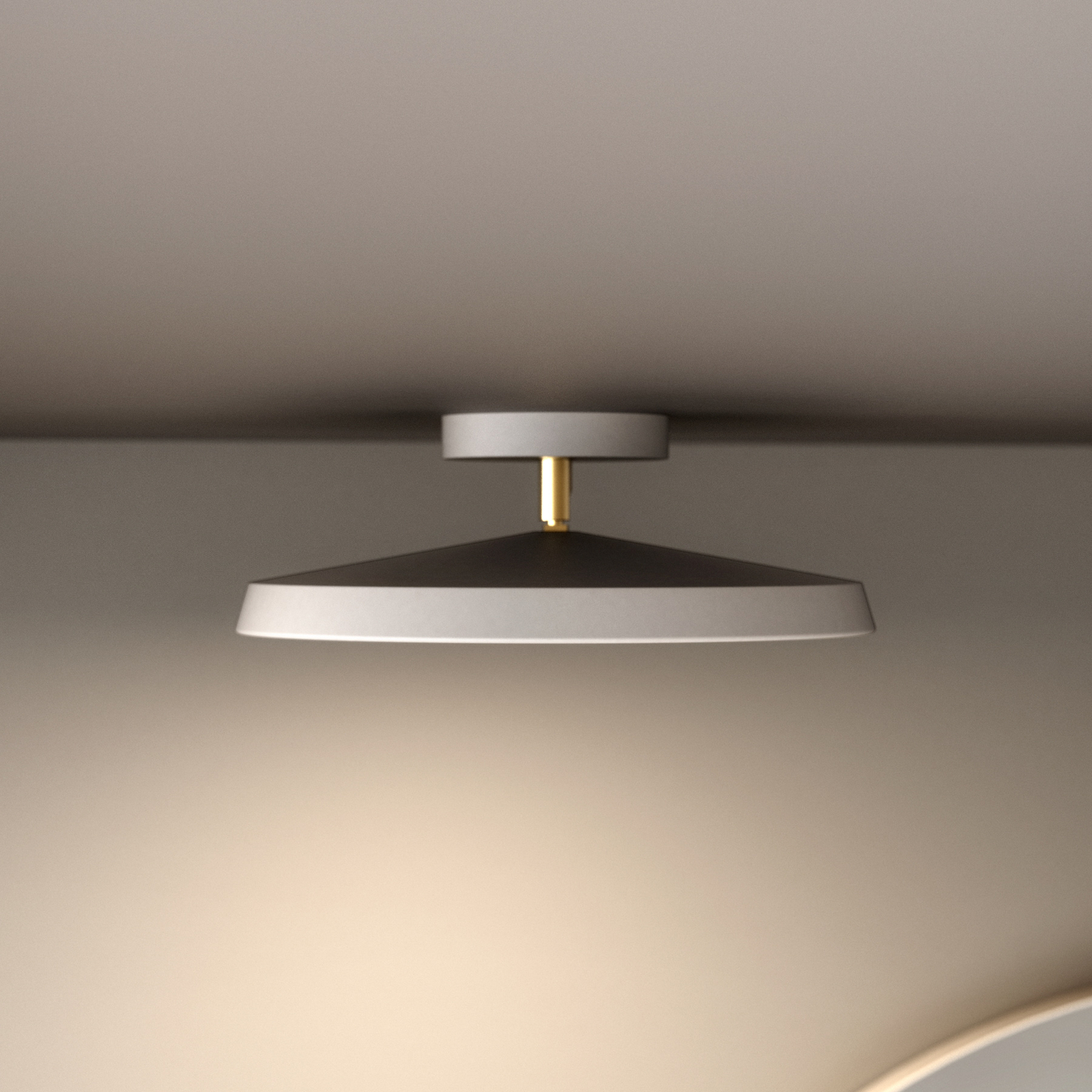 Kaito Pro LED plafondlamp, wit, Ø 30 cm