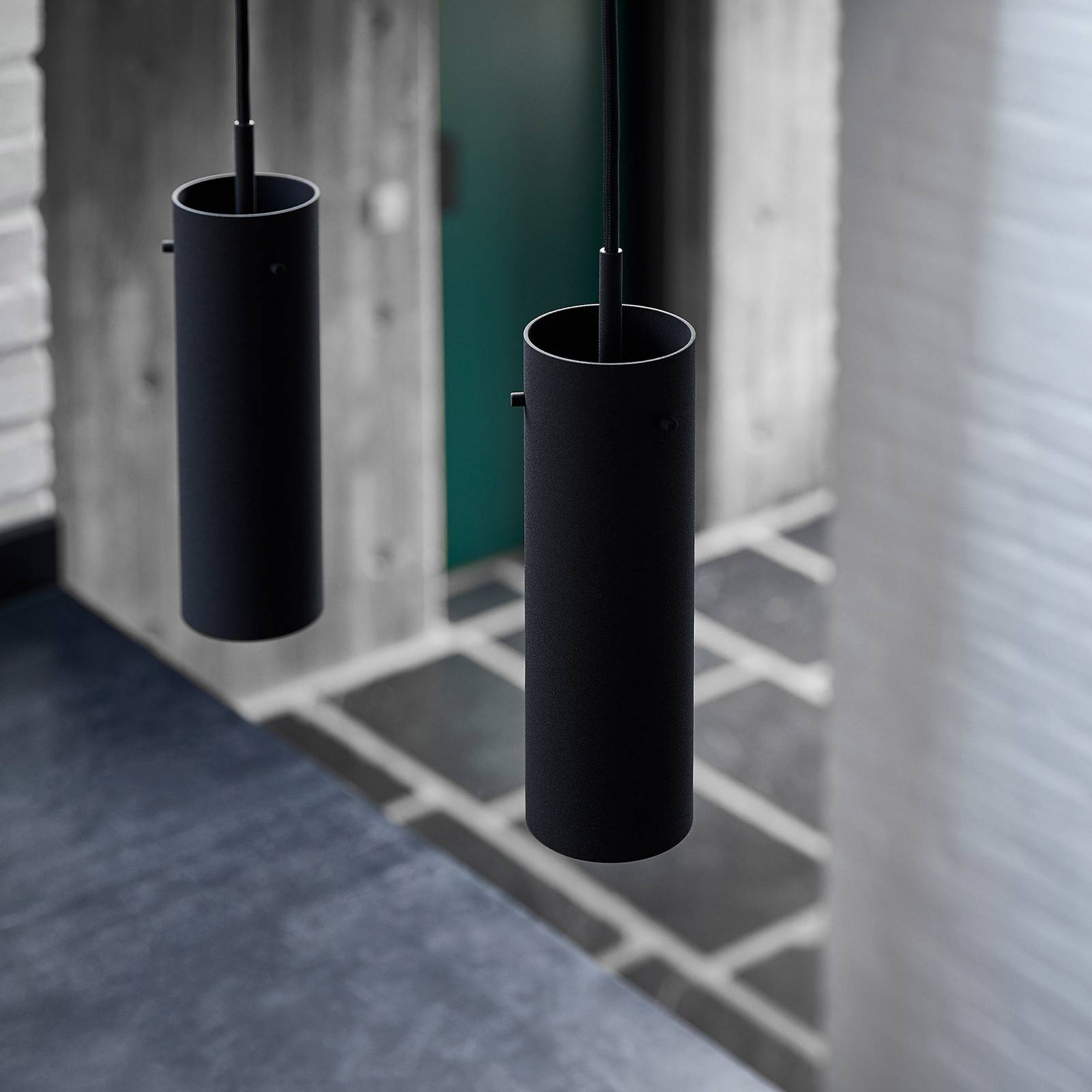 Frandsen fm2014 függő lámpa, 24 cm magas, fekete
