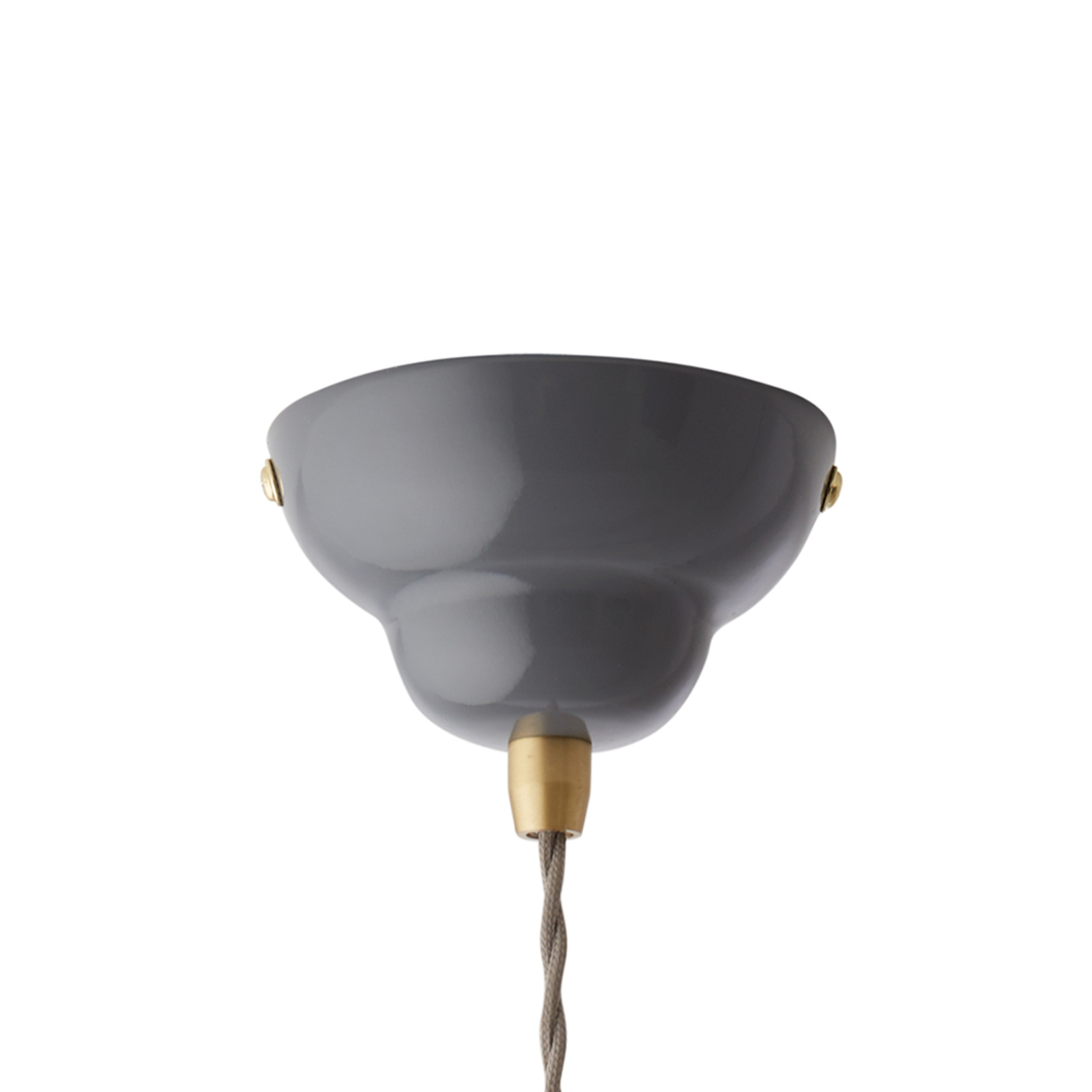 Original 1227 Maxi Brass Lampa Wisząca Elephant Grey - Anglepoise