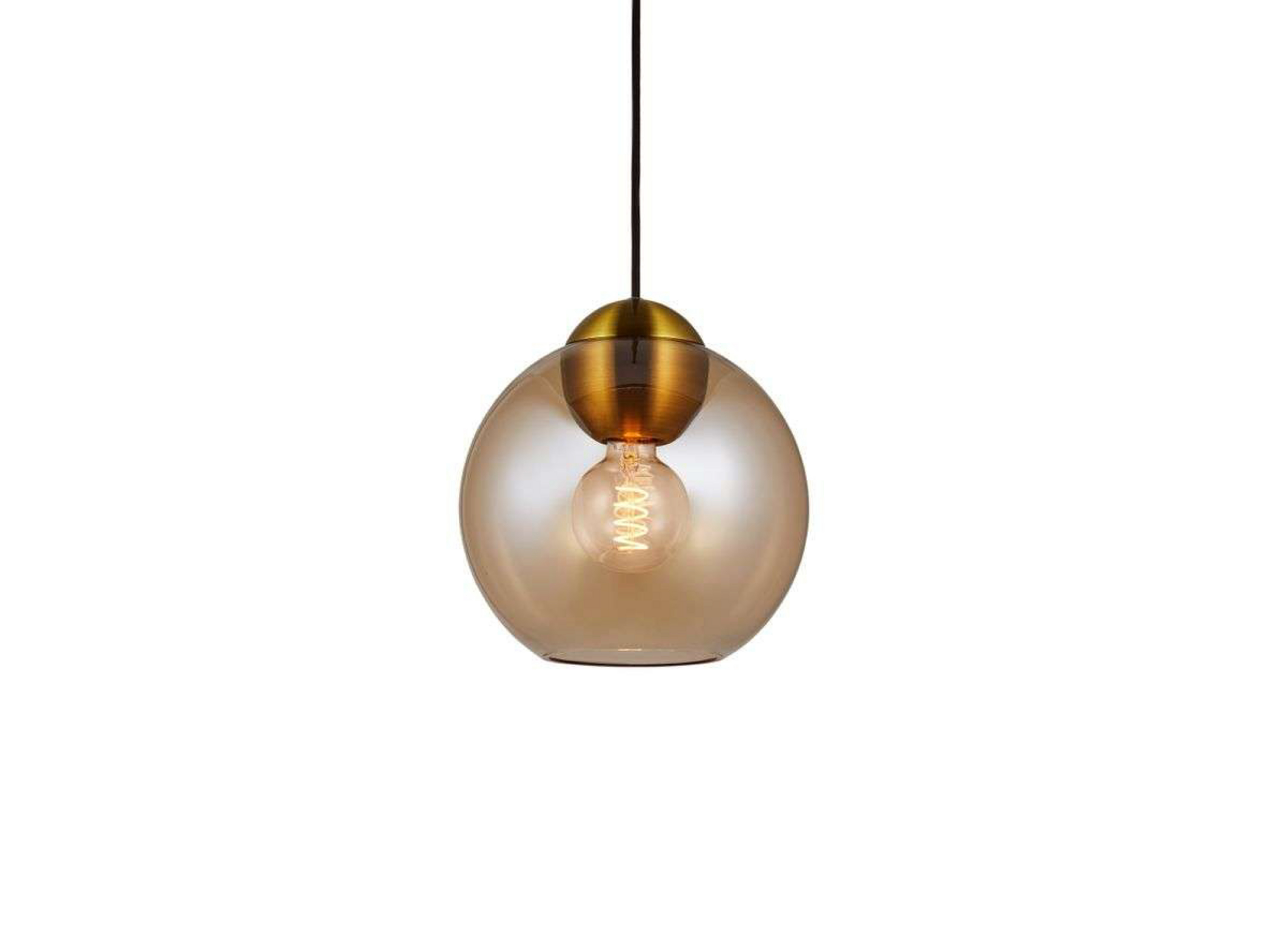 Bubbles Lampada a Sospensione Ø24 Ambra - Halo Design