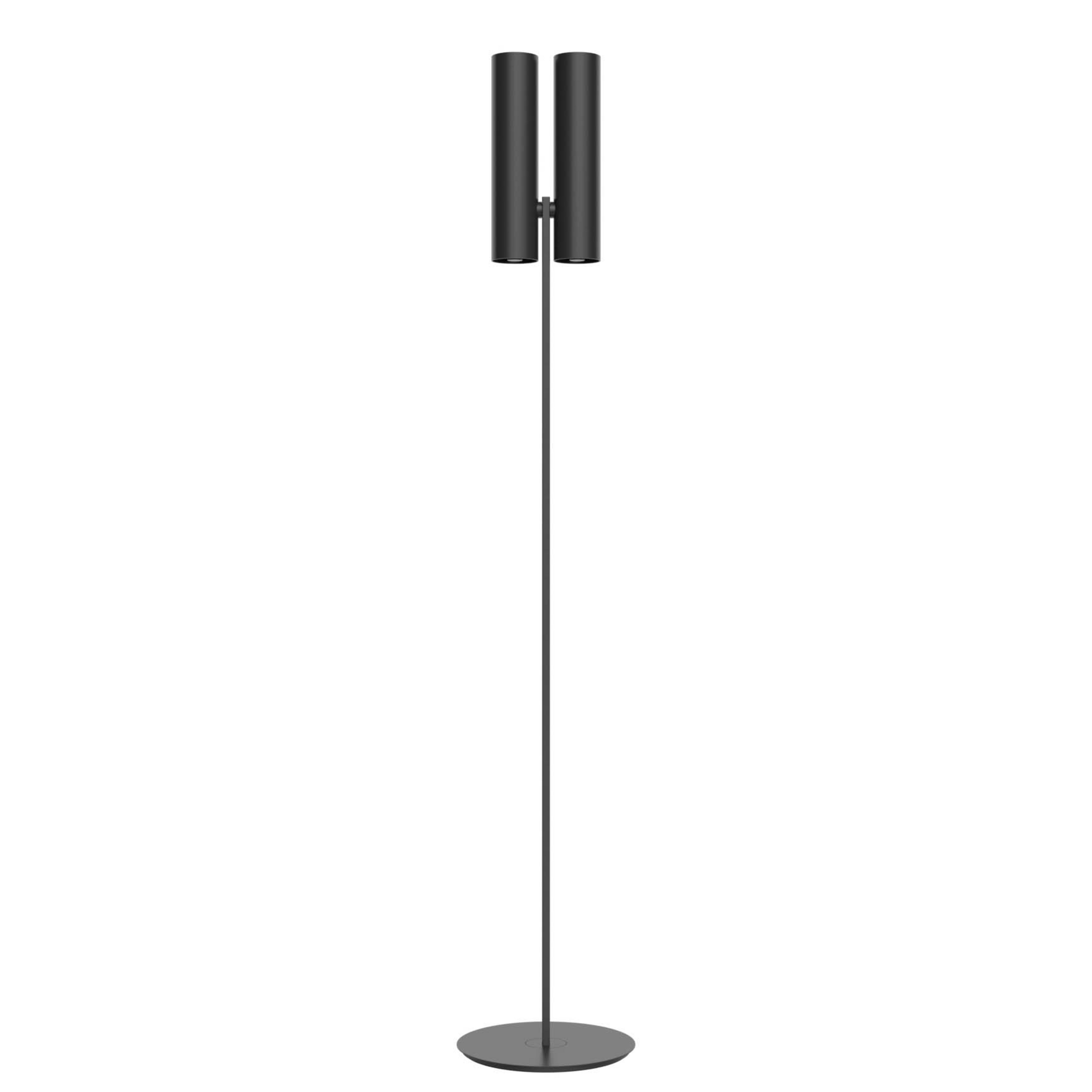 Rotaliana Tobu F1 lampadaire, 3000K, 50°, noir