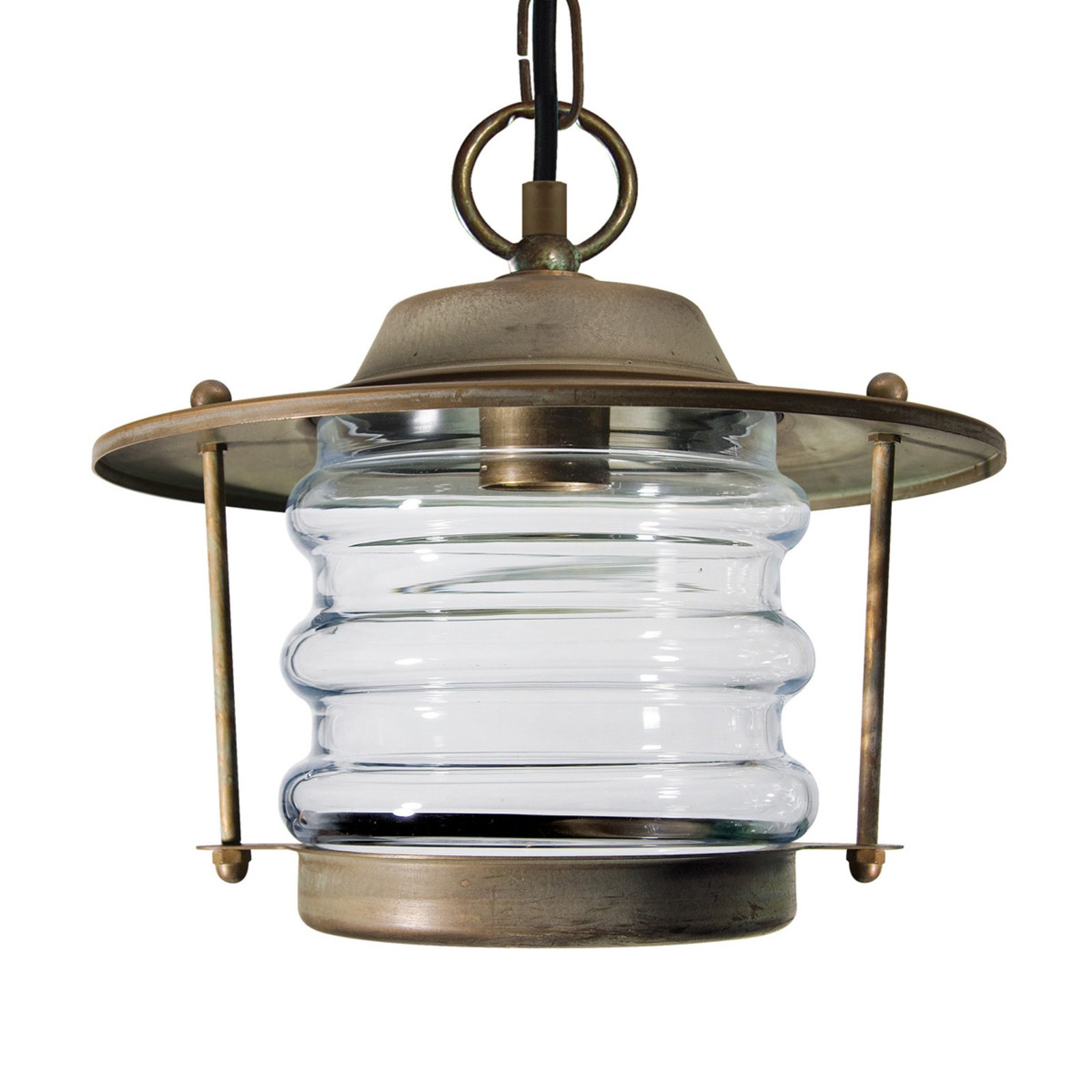 Lampa wisząca latarnia zewnętrzna Adessora odporna na działanie wody