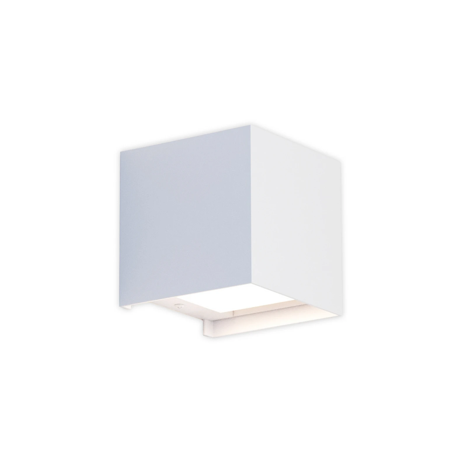 Zuza 2 vegglampe, hvit, metall, fire vinger, 10 cm, G9