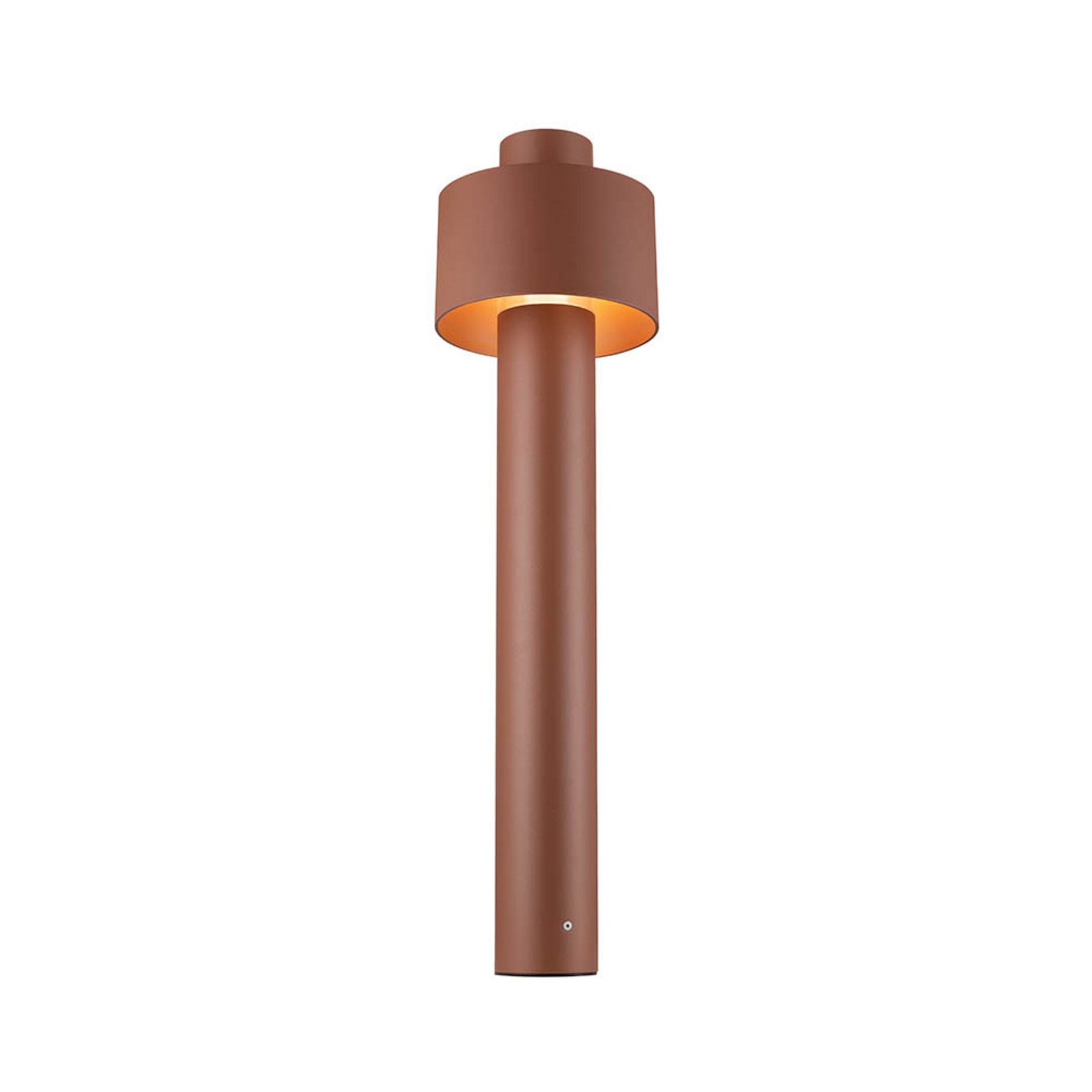 Photoni Cyl 75 Outdoor Bollard Rust - SLV