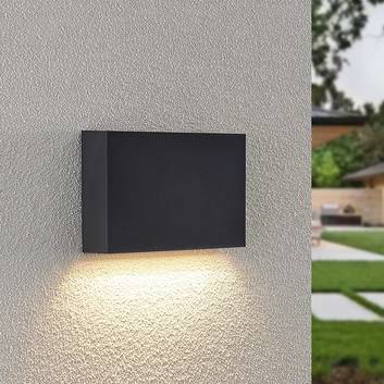 Lindby Jarte udendørs LED-væglampe, 20 cm down