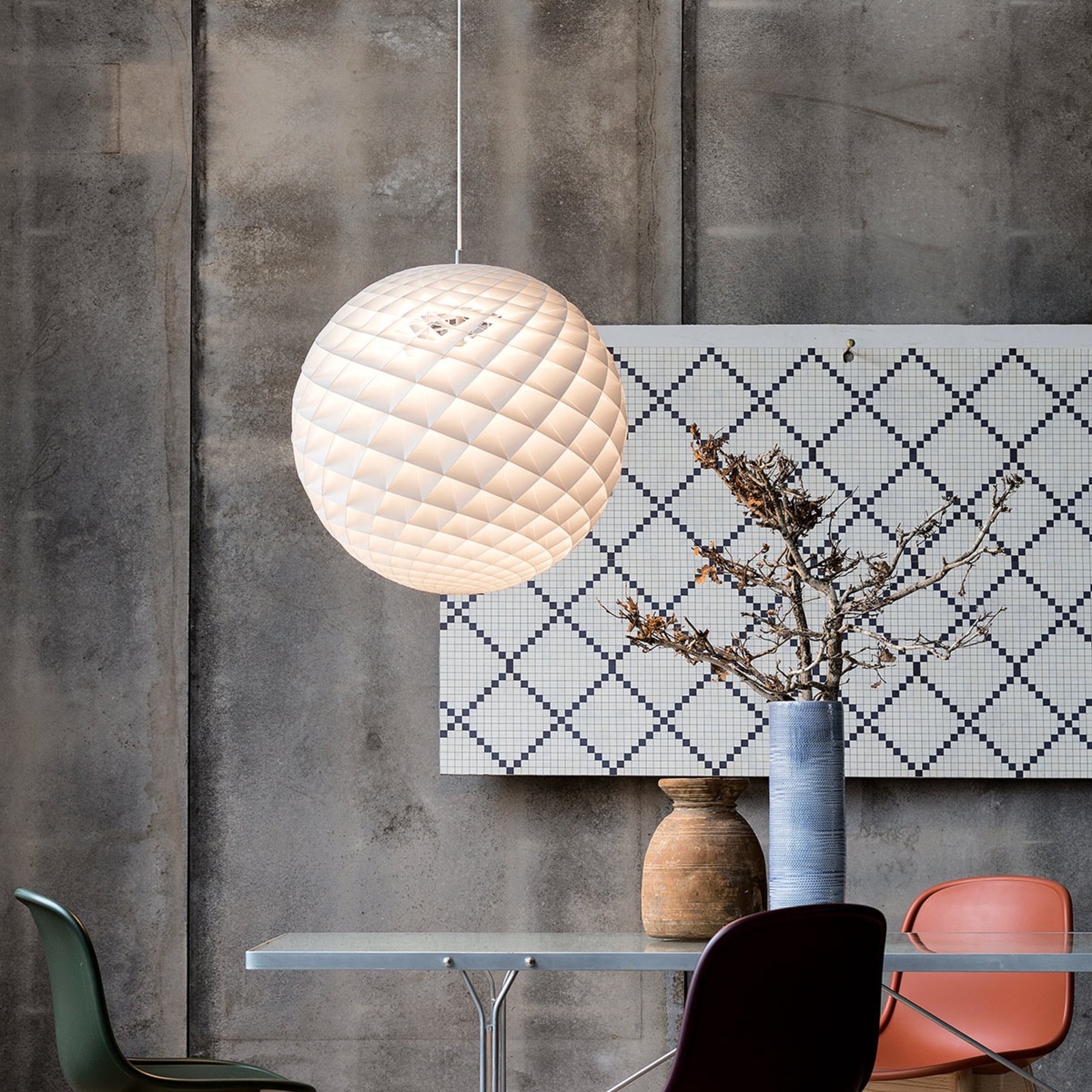 Patera 600 Závěsná Lampa White - Louis Poulsen