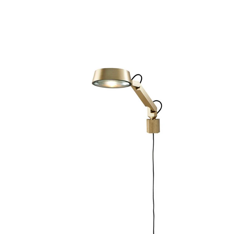 LIGHT-POINT – Dark W1 Vägglampa Brass