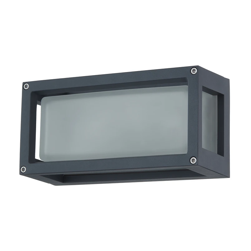 Lucande – Aurelien Long Außen Wandleuchte IP54 Dark Grey