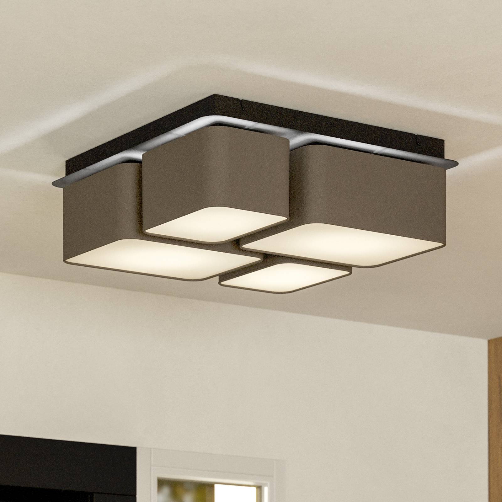 Deckenleuchte Mordazo, vierflammig günstig online kaufen