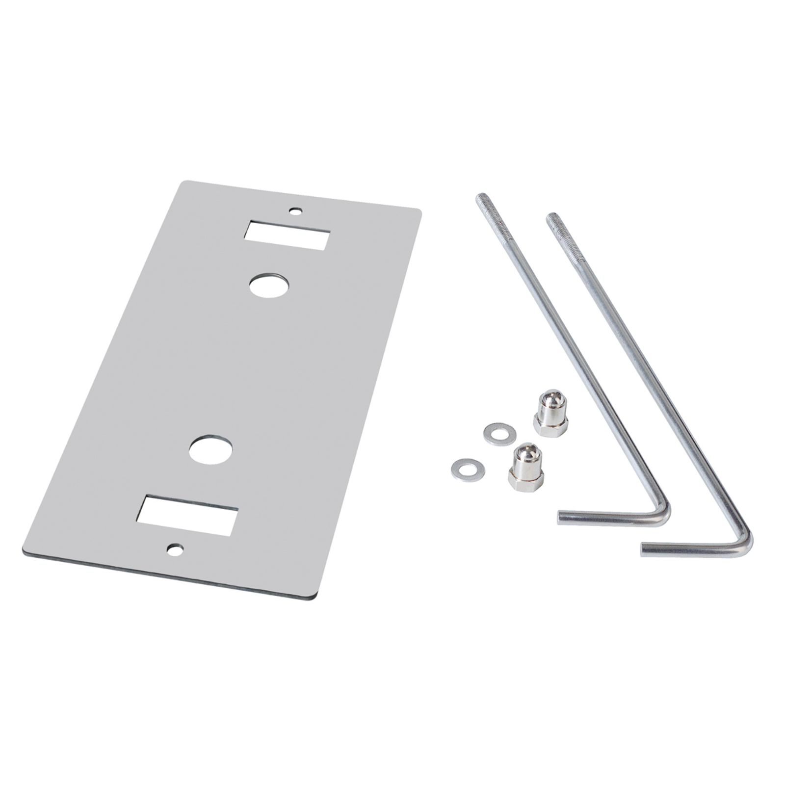 SLV Concrete Anchor Set for Rox Path Light, Stainless steel 304, L: 22 cm, W: 6 cm