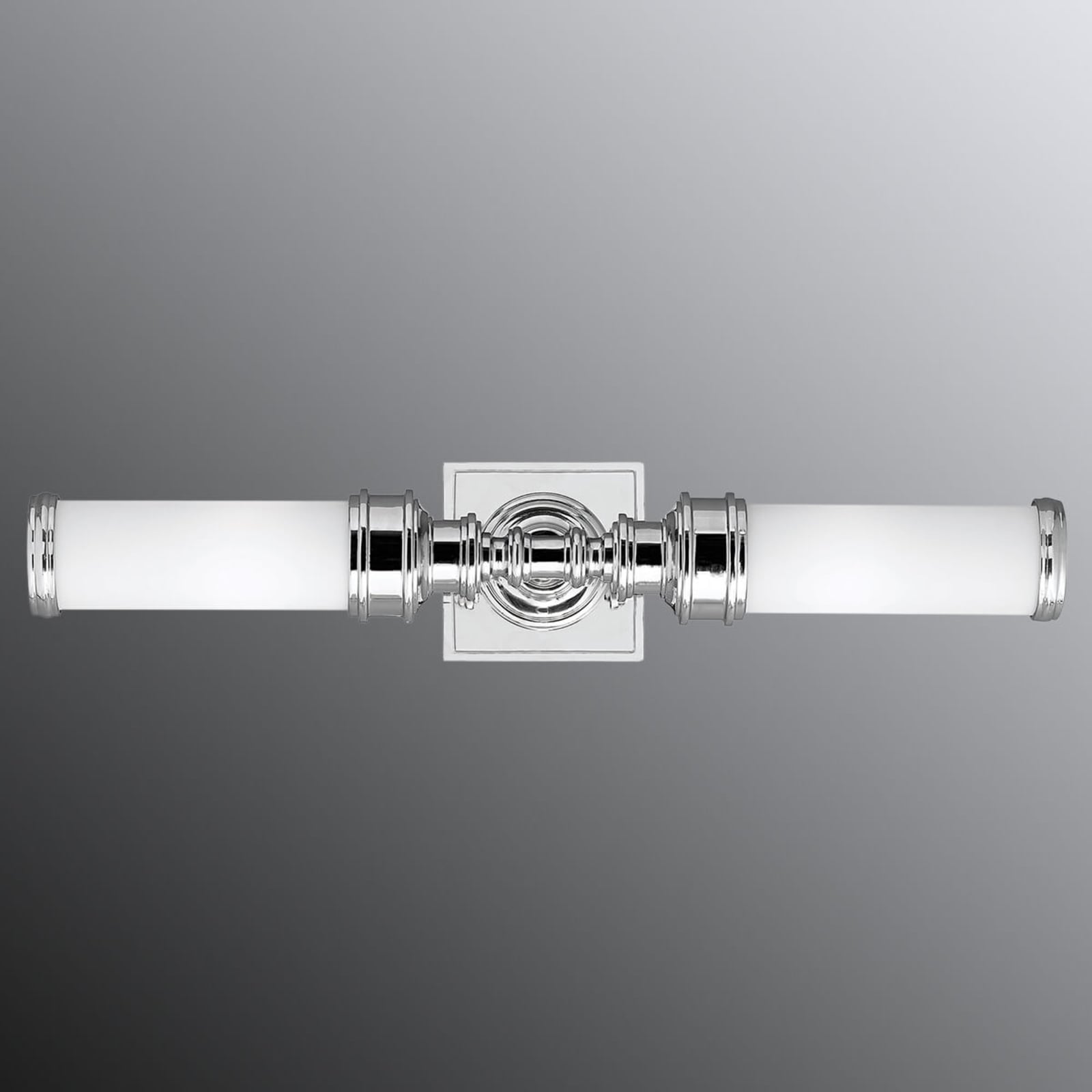 Payne Ornate væglampe, krom, højde 56 cm, IP44 – Elstead Payne Ornate væglampe, krom, højde 56 cm, IP44 – Elstead