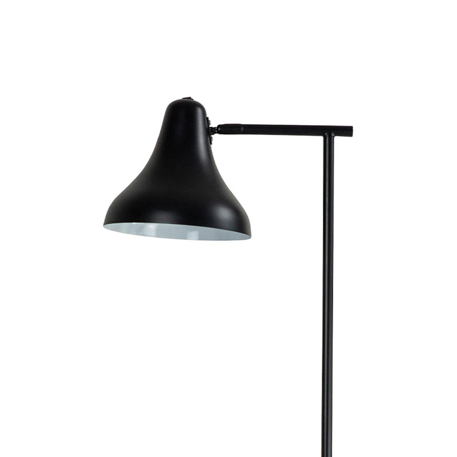 Dyberg Larsen Tokyo floor lamp, black, height 155 cm, metal