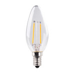 Müller Licht Bougie LED E14 2,2 W filament 2.700 K clair 2pcs