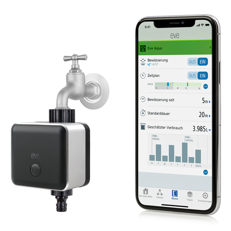 Eve Aqua Smart Home vanningsstyring