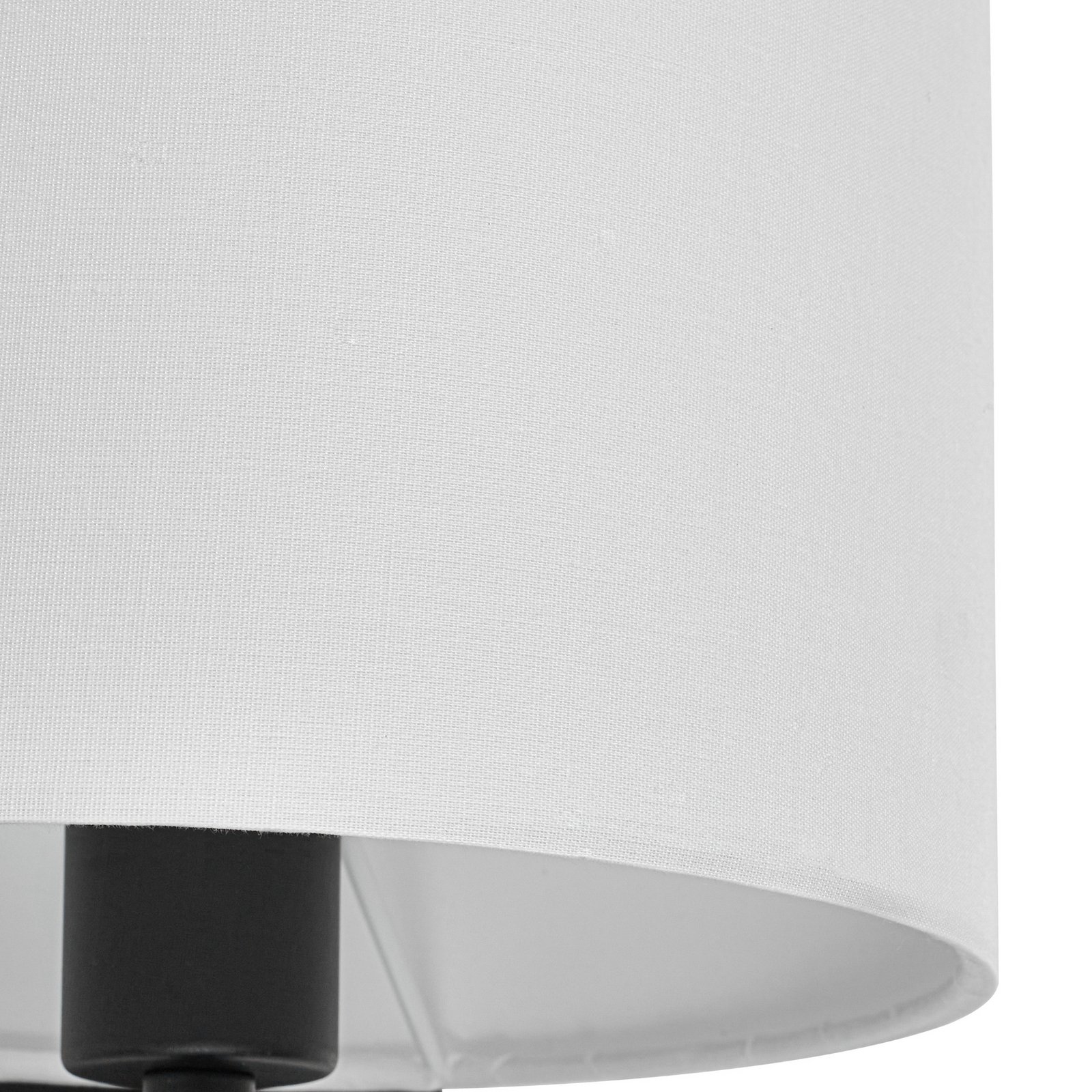 Lindby, applique murale Florens, noire, lampe de lecture LED, 23,5 cm
