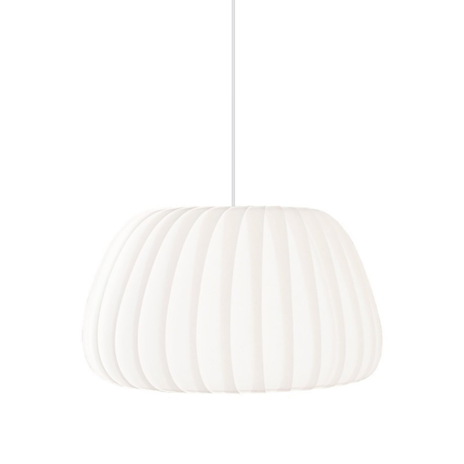 TR19 Pendel Ø53 Lacquered Paper White Tom Rossau - Stue - Papir / karton billede