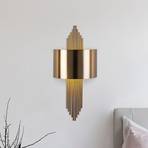 Aplique de pared 619-A, dorado envejecido, metal, altura 75 cm