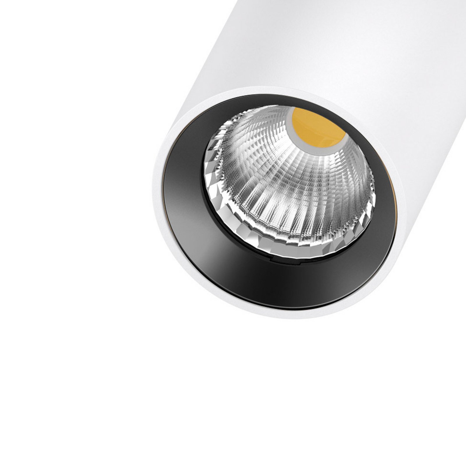 SLC LED-indbygningsspot ART, 1 lyskilde, hvid, 3.000 K, aluminium