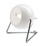 Fabbian Beluga White lampe à poser verre, Ø 9 cm