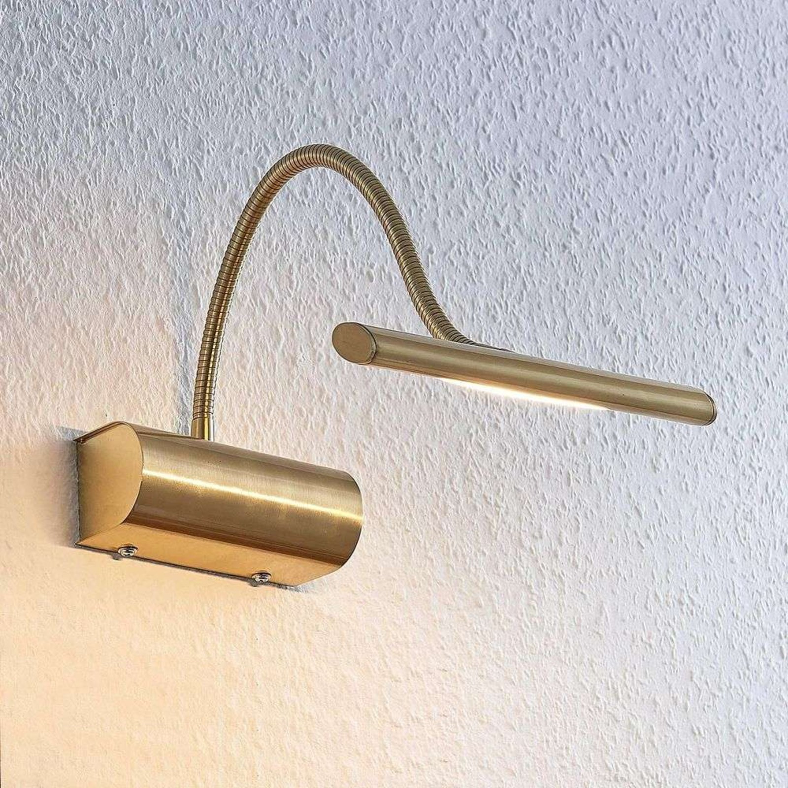 Rakel LED Candeeiro de Parede Brass - Lindby