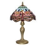 Tischleuchte Dragonfly im Tiffany-Stil