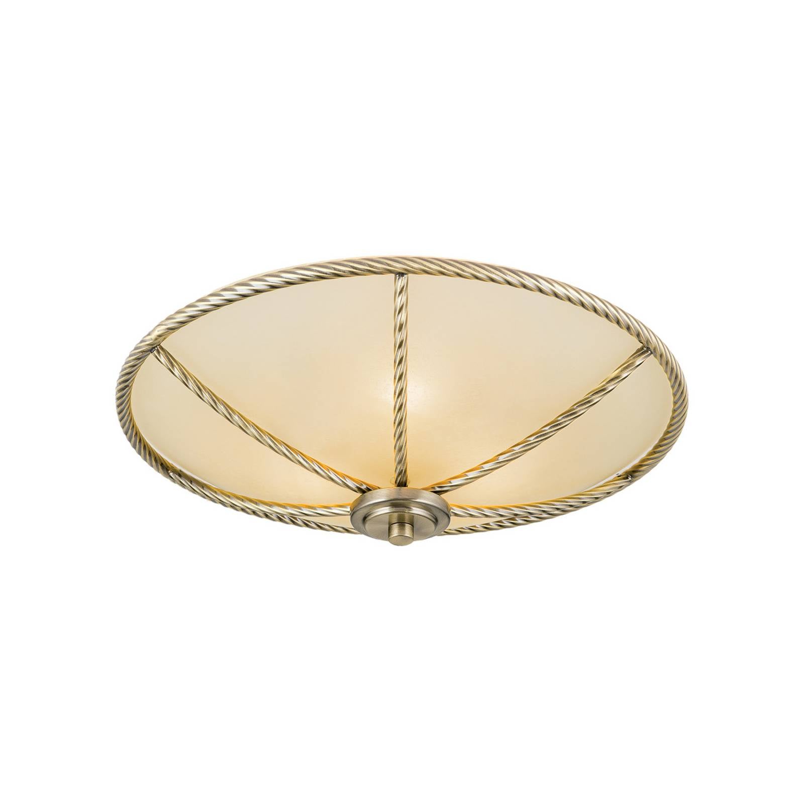 ORION Champagnerfarbene Deckenleuchte Galina 42 cm