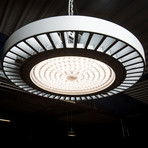 LED-Hallenstrahler FLC 840 Pendelmontage Linse 66°