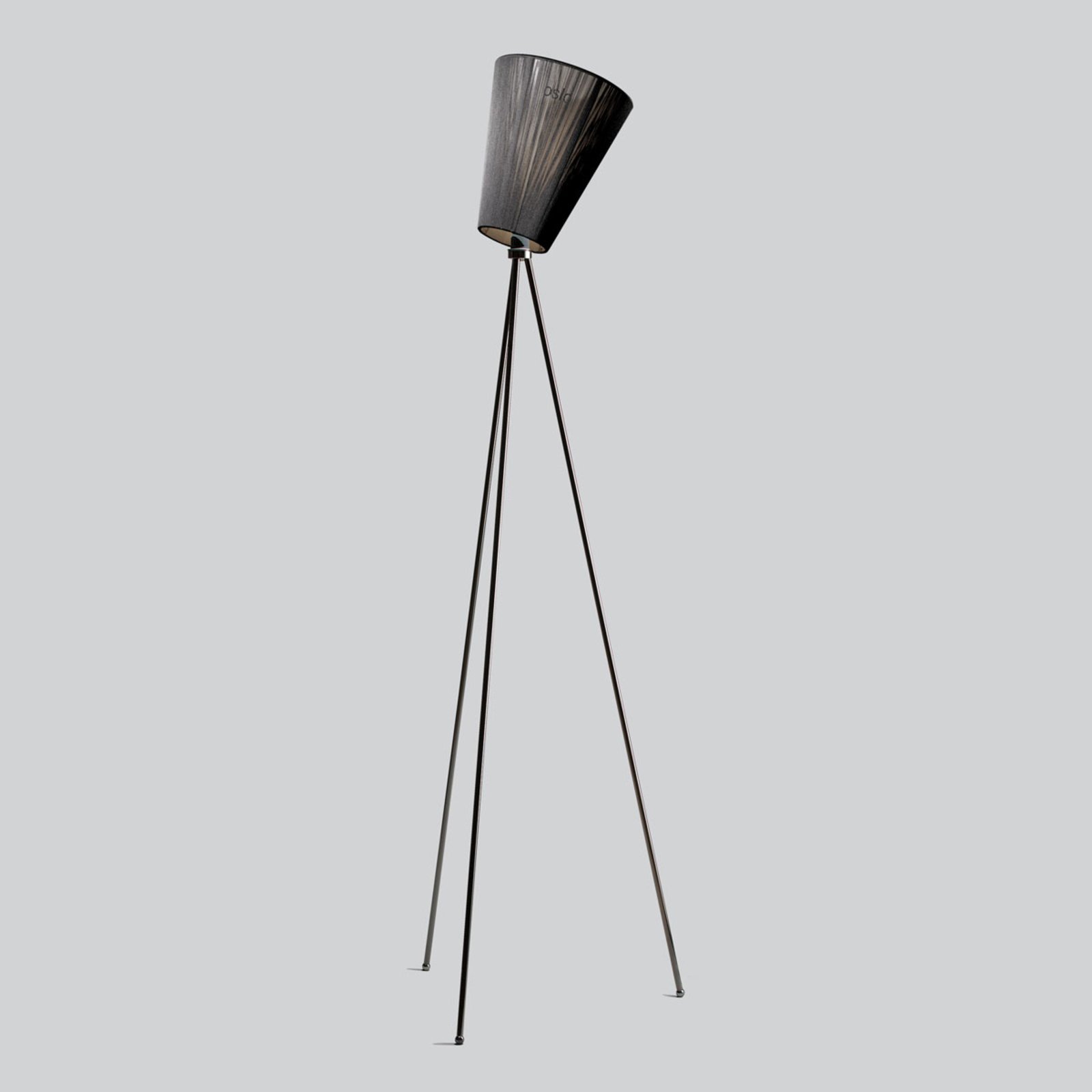Oslo Wood Lampadaire Noir/Noir - Northern