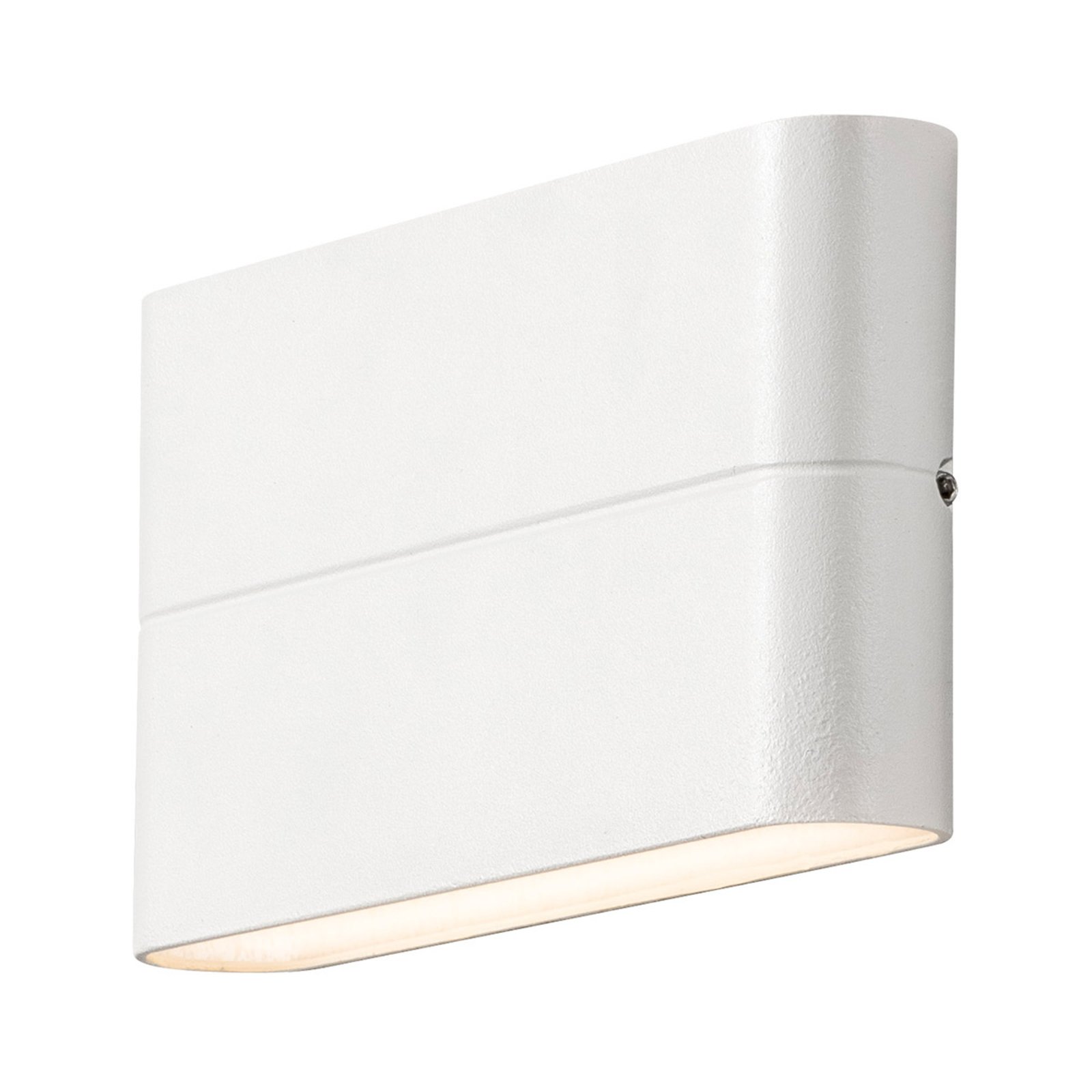 Chieri utendørs LED-vegglampe 2-lk. 17 cm hvit