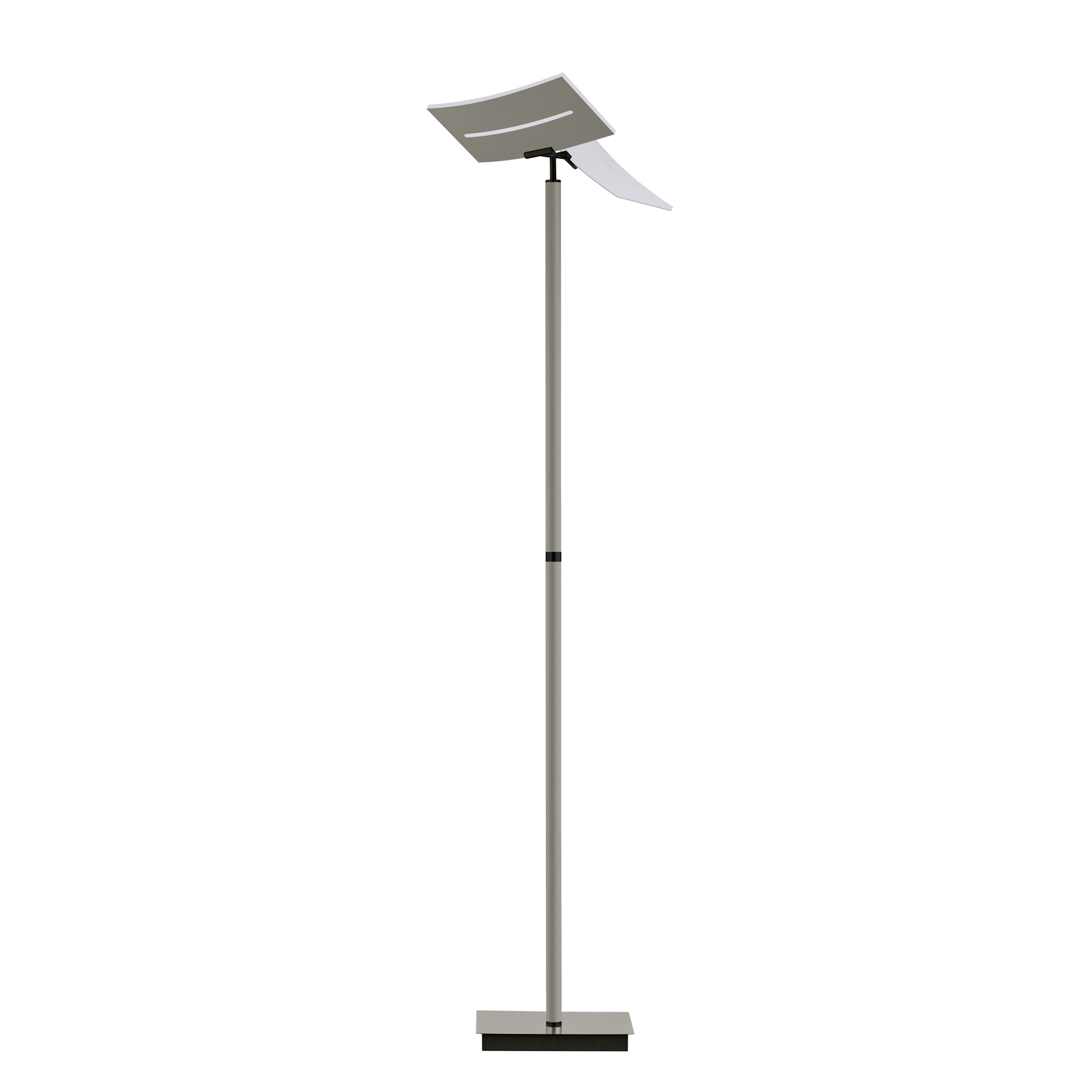 Evolo LED-gulvlampe CCT, gråbrun