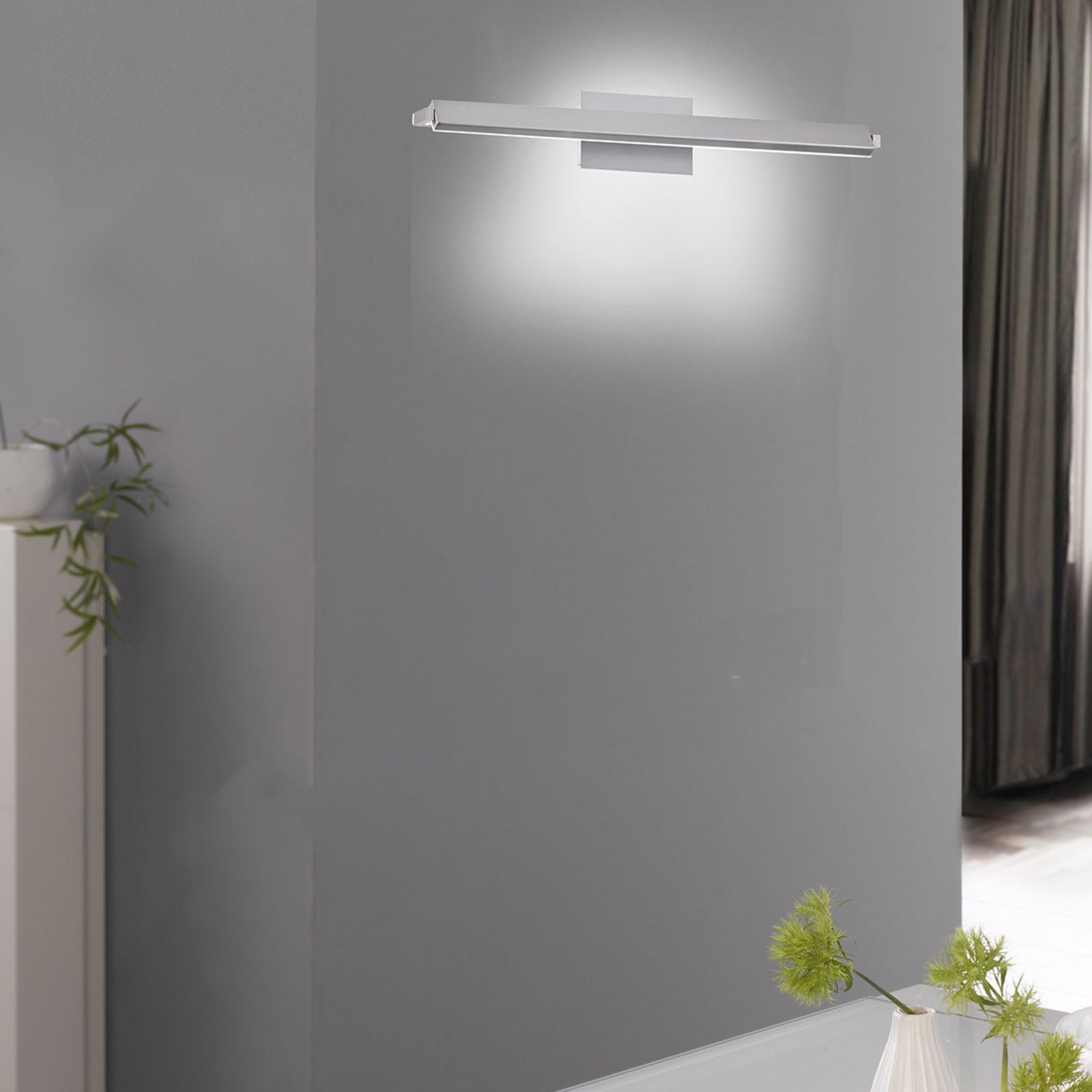 Candeeiro de parede LED Pare TW, regulador de intensidade, 3 cores de luz