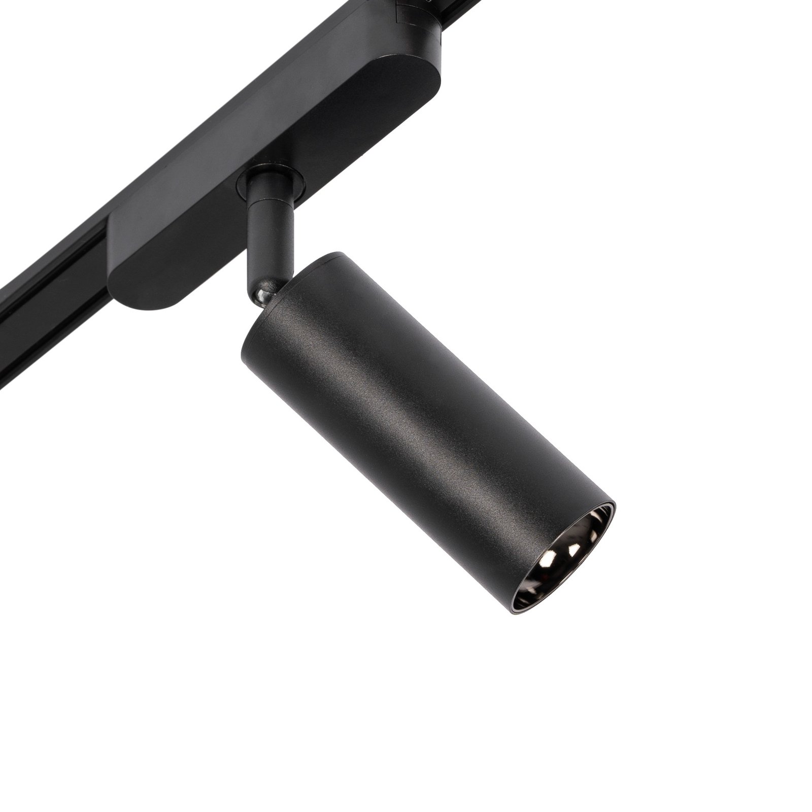 Schienensystem 48V Lumaro Spots 5-flg. schwarz Ø 4cm dimmbar