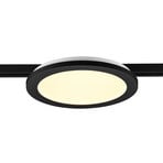 Camillus Luce a binario LED per DUOline, nero, Ø 26 cm