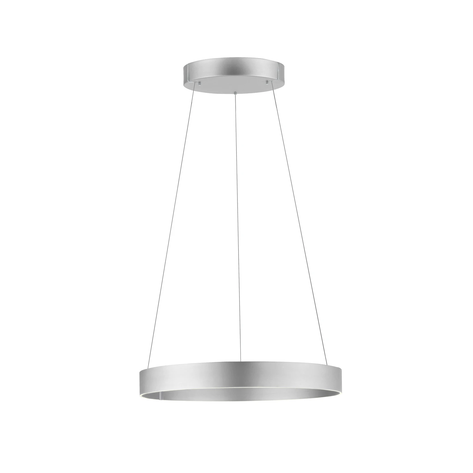 lámpara colgante LED PURE E-Clipse, piedra, Ø 70 cm, metal, CCT