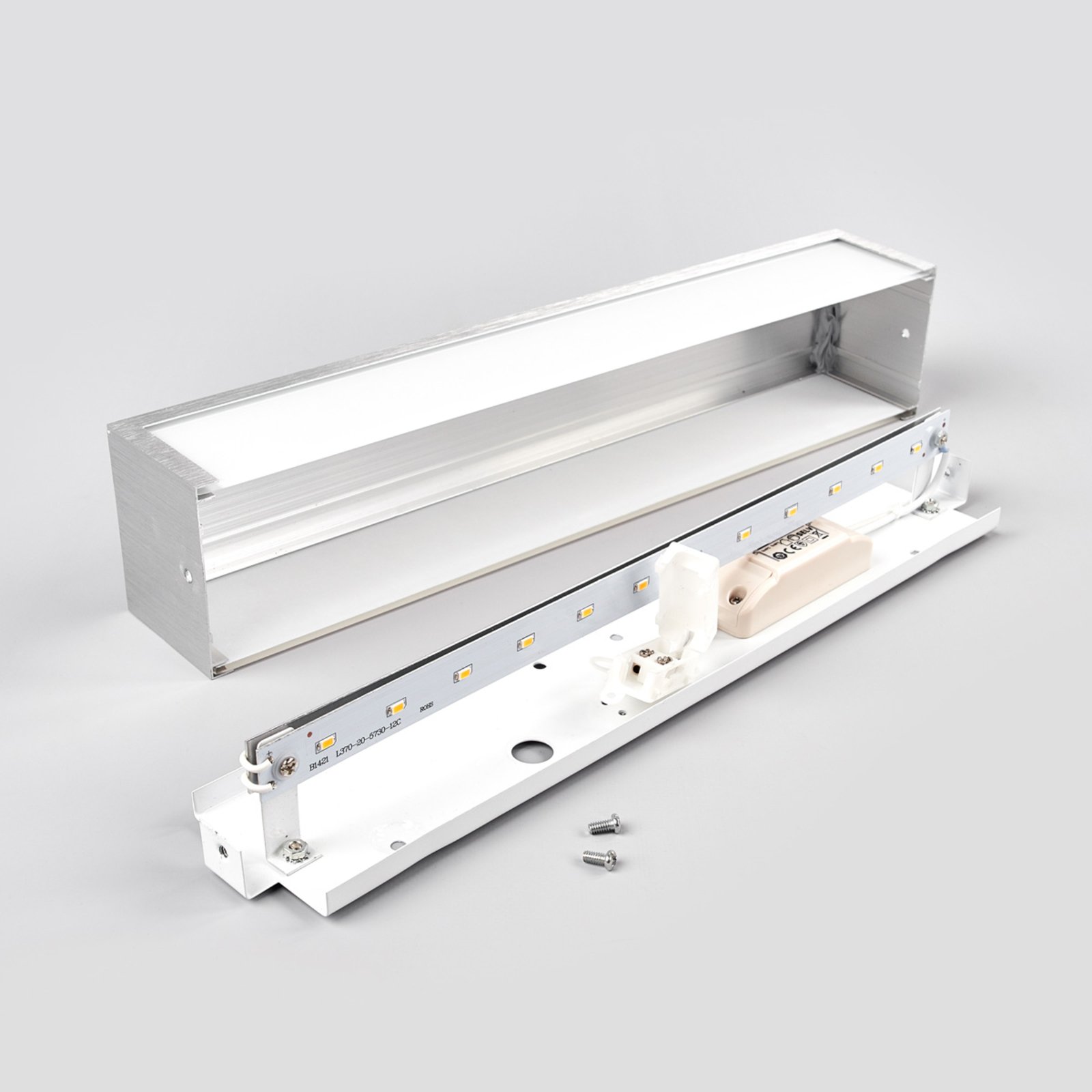 Ranik 40 LED Wandleuchte Alu - Lindby