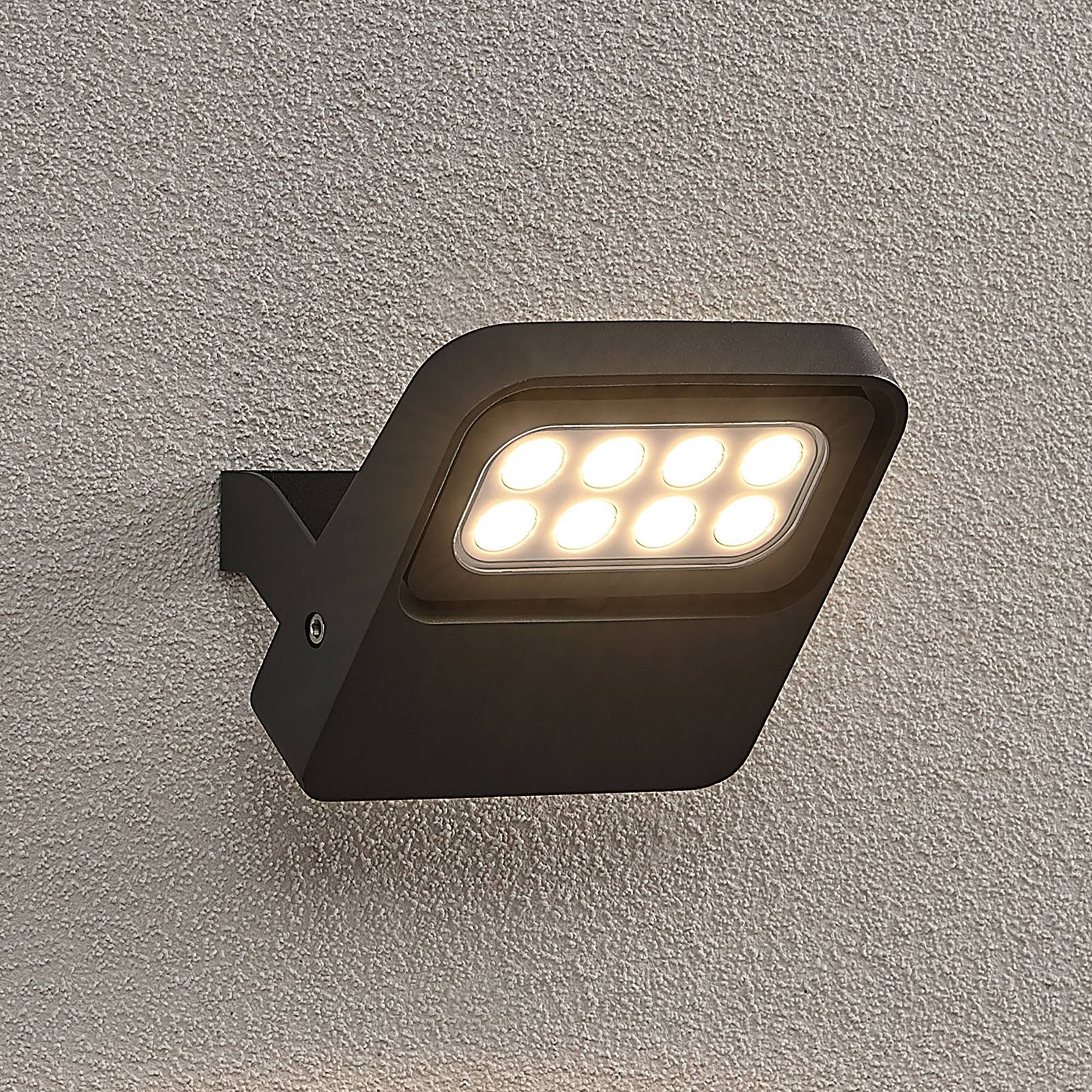 Lucande Kyrilo projecteur d'extérieur LED, 8 LED