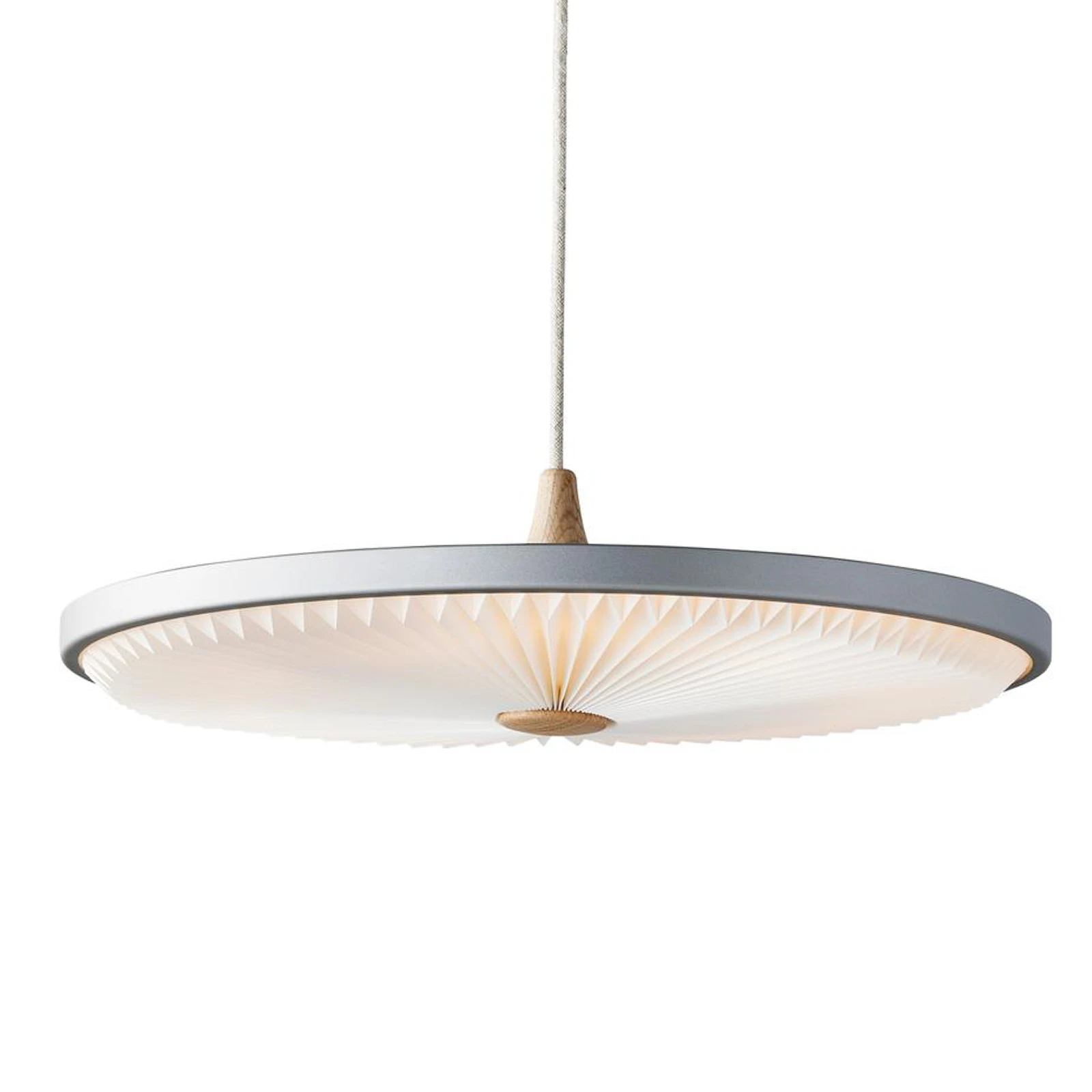 LE KLINT Soleil LED-Hängelampe hellgrau Ø50cm