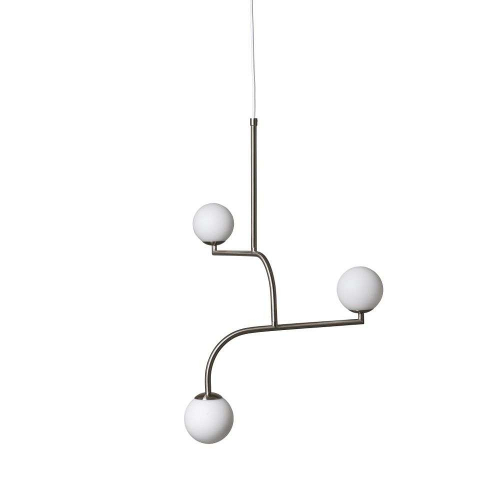 Mobil 70 Pendant Nickel/Opal - Pholc