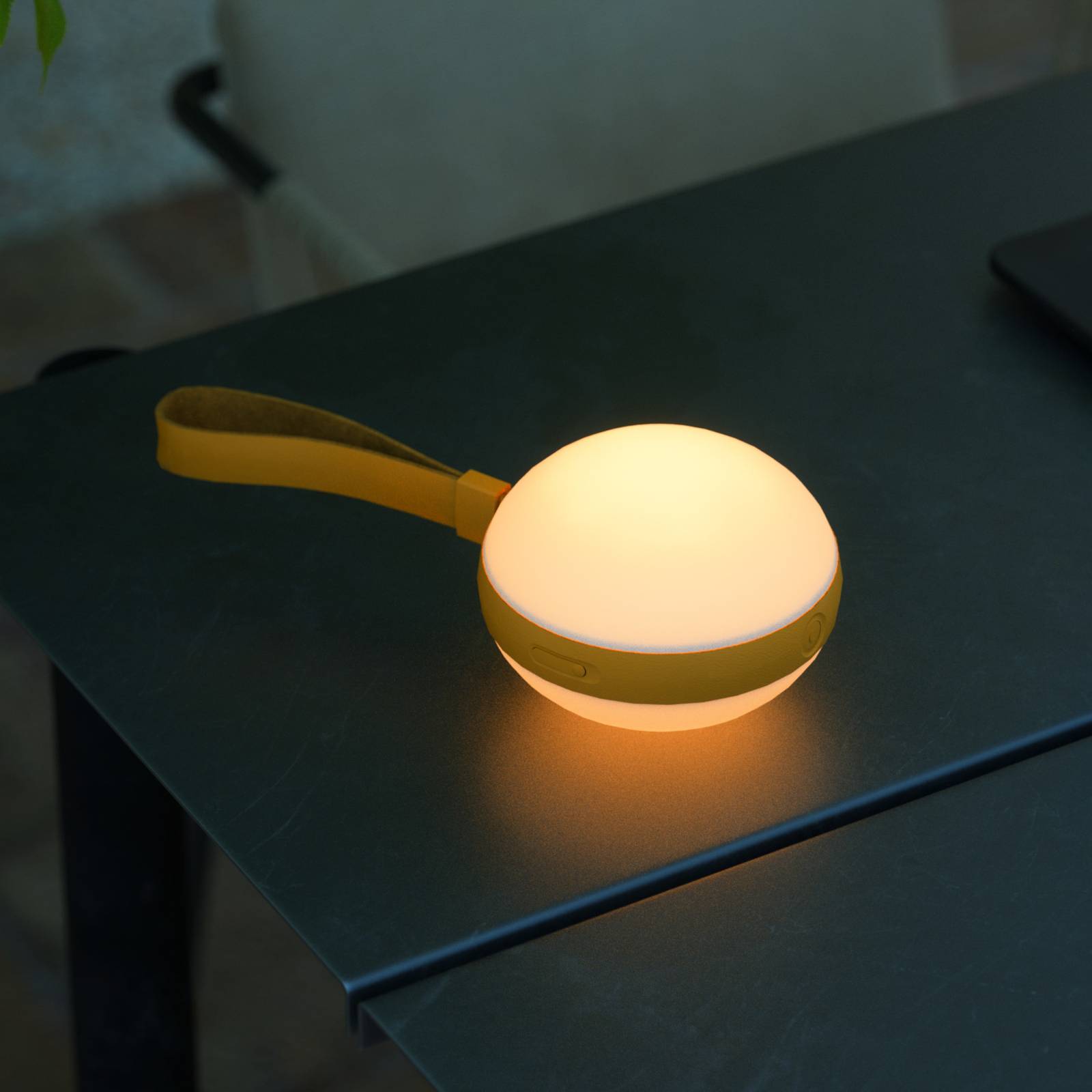Nordlux Luminaire LED Bring to go Ø12cm blanc/jaune