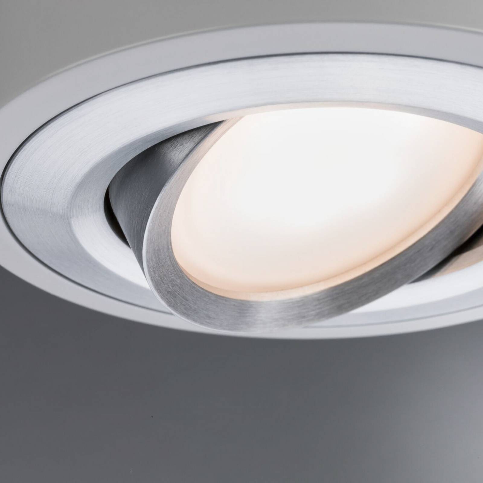  Paulmann Paulmann Led-deckenleuchte Argun, Weiß, ø 10 Cm, Metall 