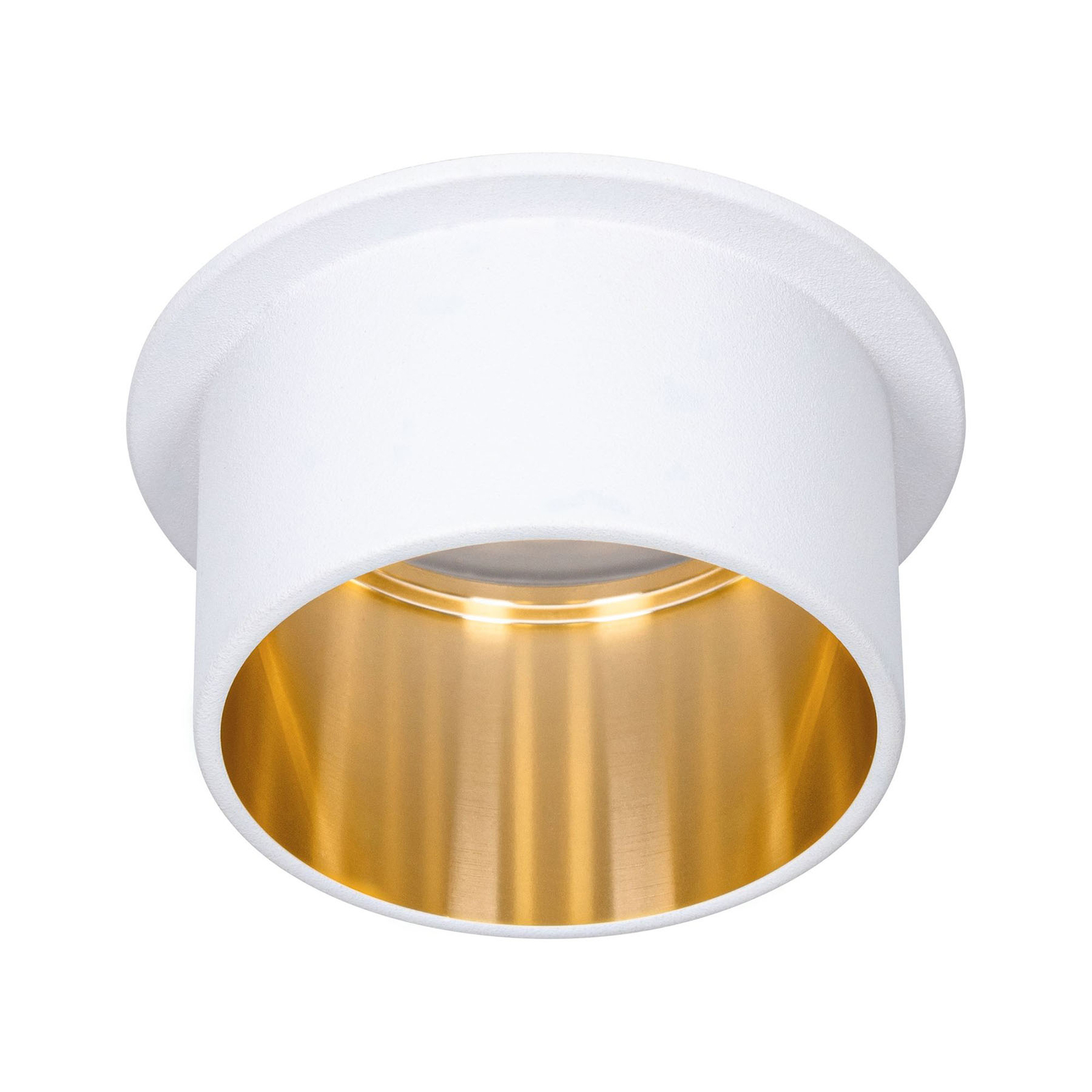 Paulmann Gil LED inbouwlamp mat wit/goud