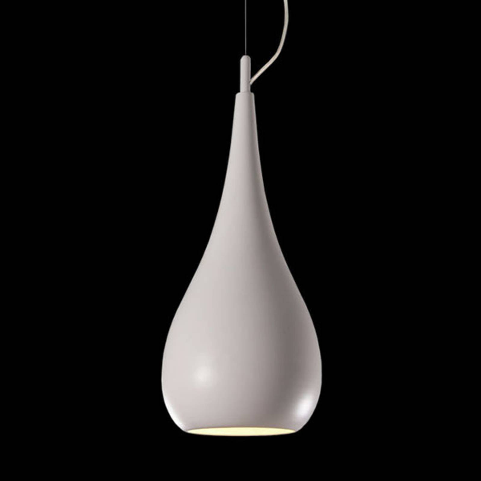 Euluna Suspension Drop stylée en blanc