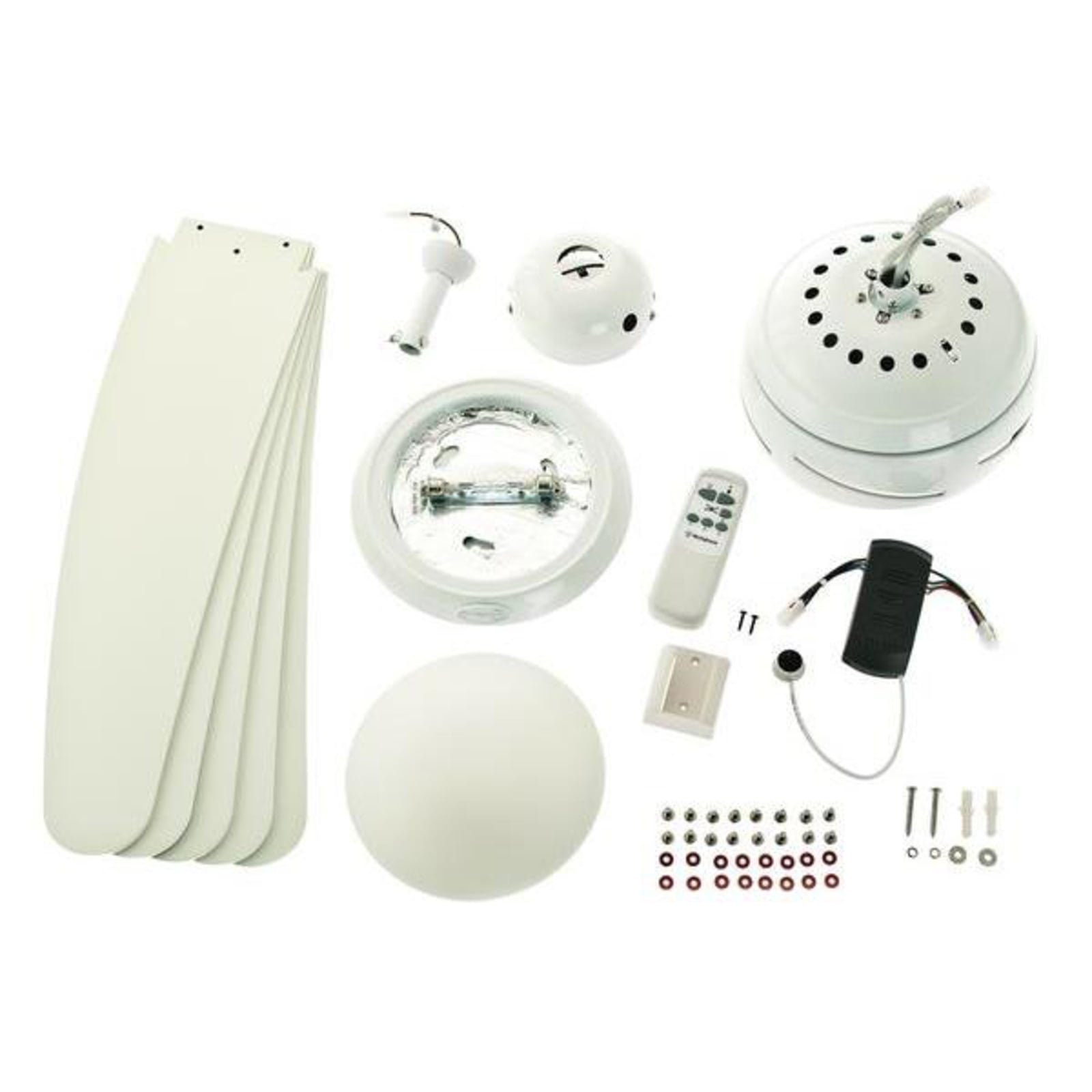 Ventilateur de plafond Bendan à cinq pales, blanc - Westinghouse Ventilateur de plafond Bendan à cinq pales, blanc - Westinghouse