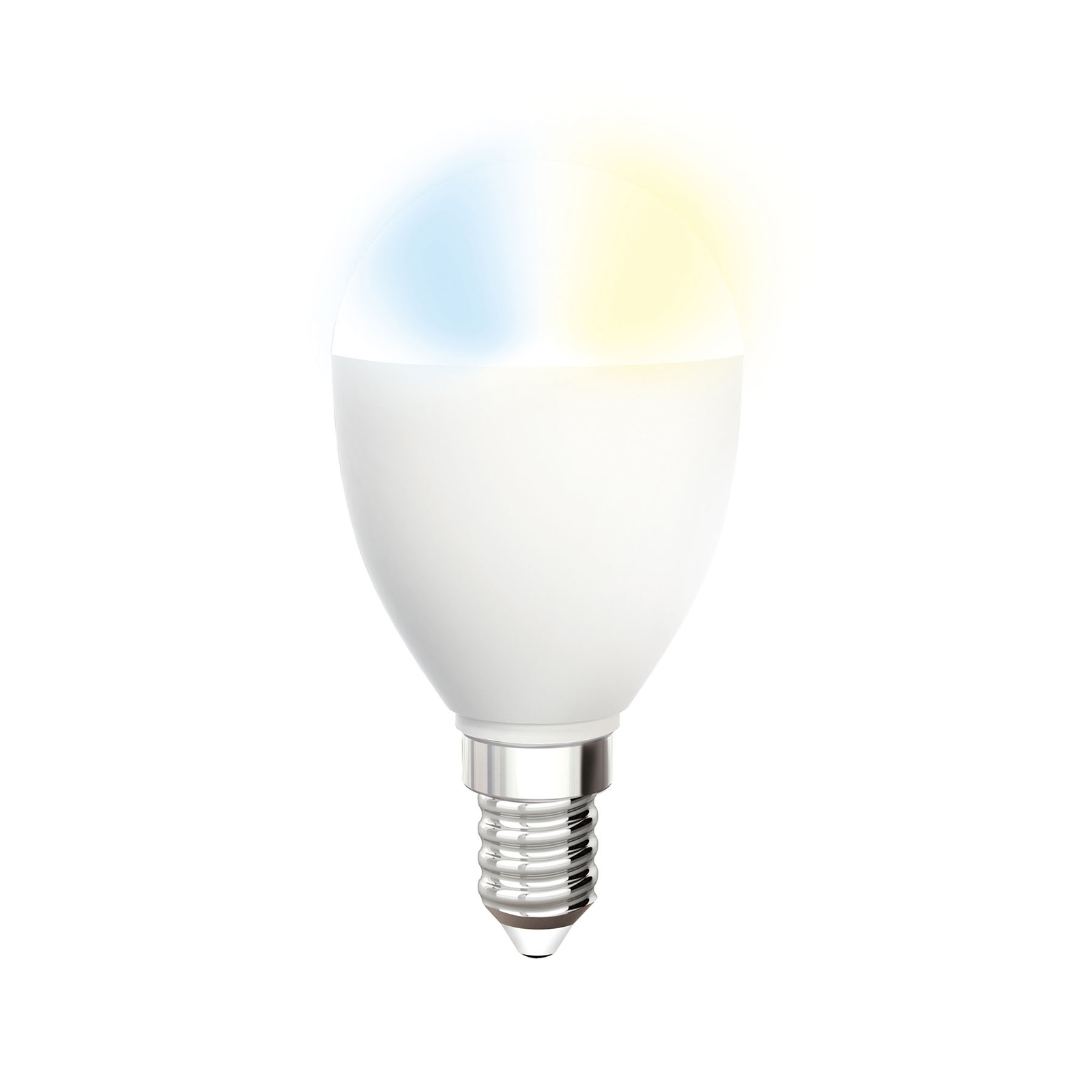 iDual Whites LED bulb E14 5.5 W C-type 400 lm, plastic, E14, 5.5 W, energy efficiency: A+, L: 10.4 cm