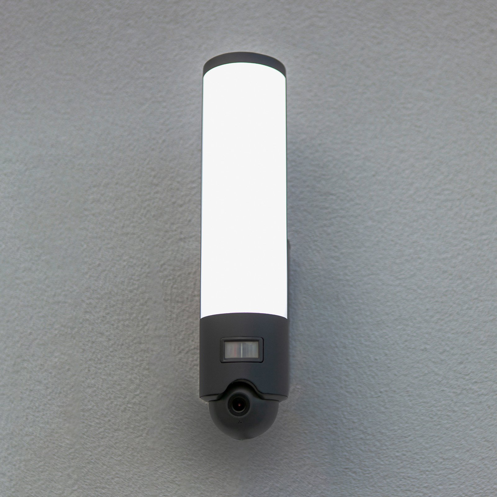 LED-Außenwandleuchte Elara schwarz Kamera