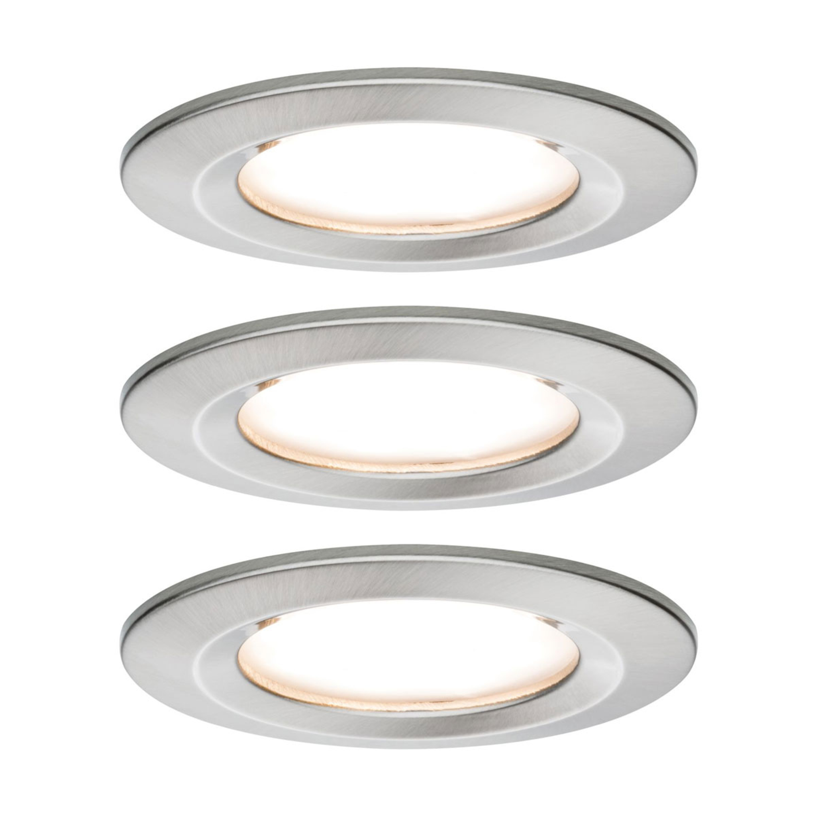 Paulmann LED-Einbauspot Nova Coin 3er rund 3-Step-dim