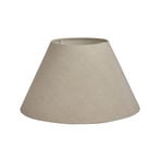 Basic wide lampeskjerm, beige, Ø 30 cm – Watt & Veke